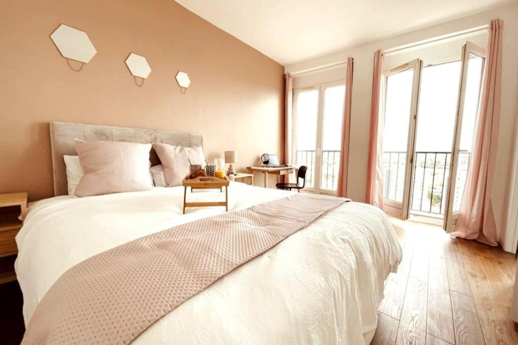 Ciel De Paris : Vue Tour Eiffel Apartment Шоази-льо-Роа Екстериор снимка
