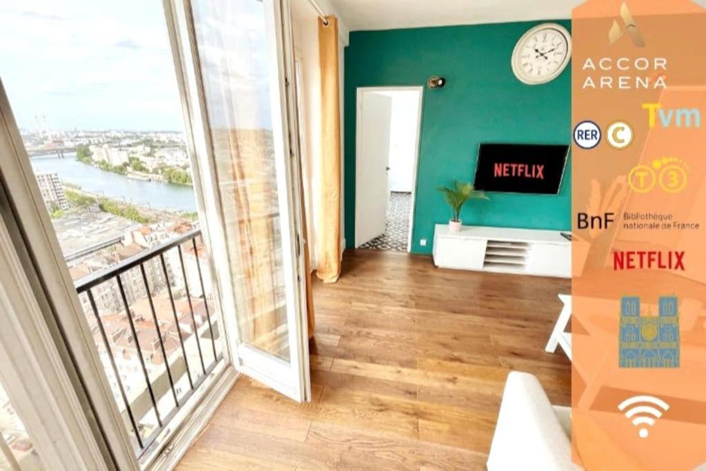 Ciel De Paris : Vue Tour Eiffel Apartment Шоази-льо-Роа Екстериор снимка