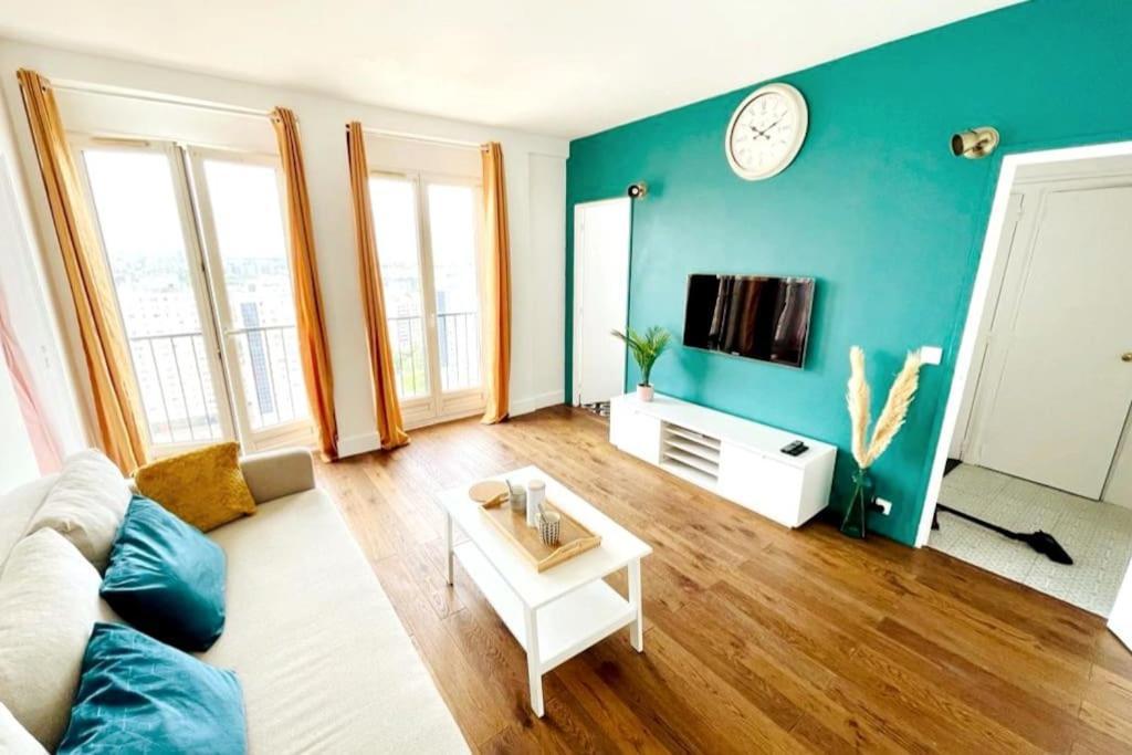 Ciel De Paris : Vue Tour Eiffel Apartment Шоази-льо-Роа Екстериор снимка