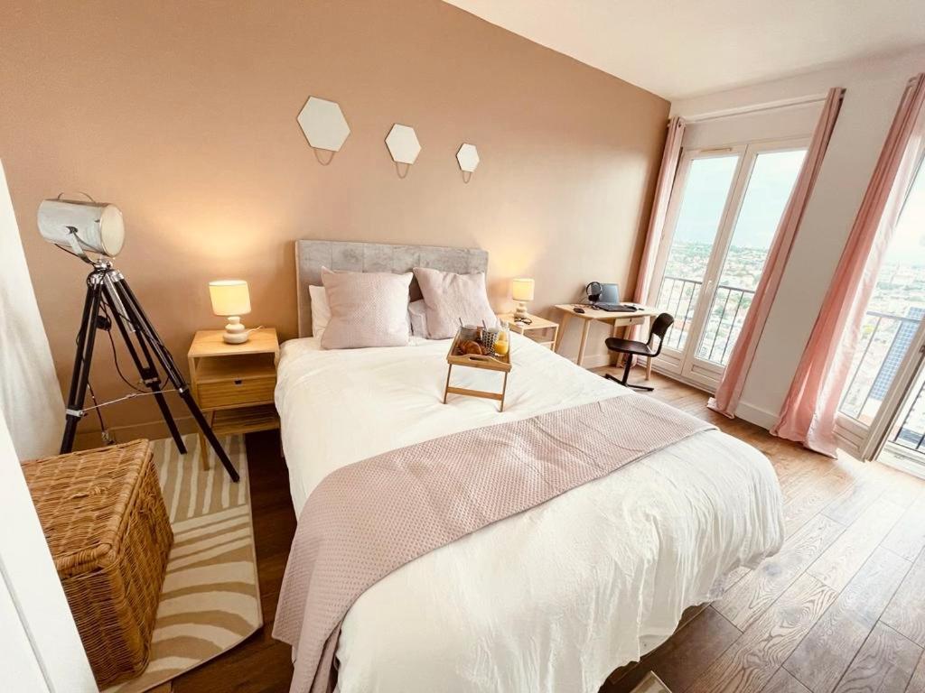 Ciel De Paris : Vue Tour Eiffel Apartment Шоази-льо-Роа Екстериор снимка